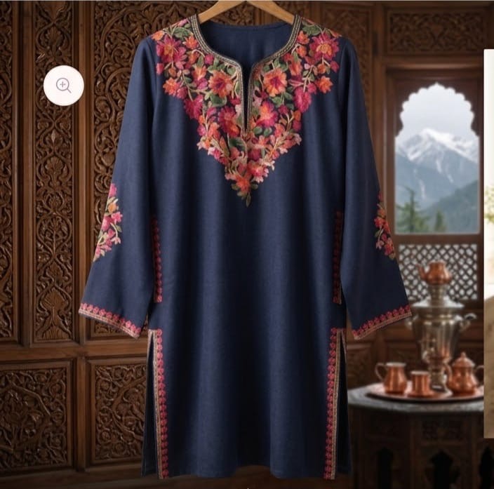 Floral Embroidered kurta