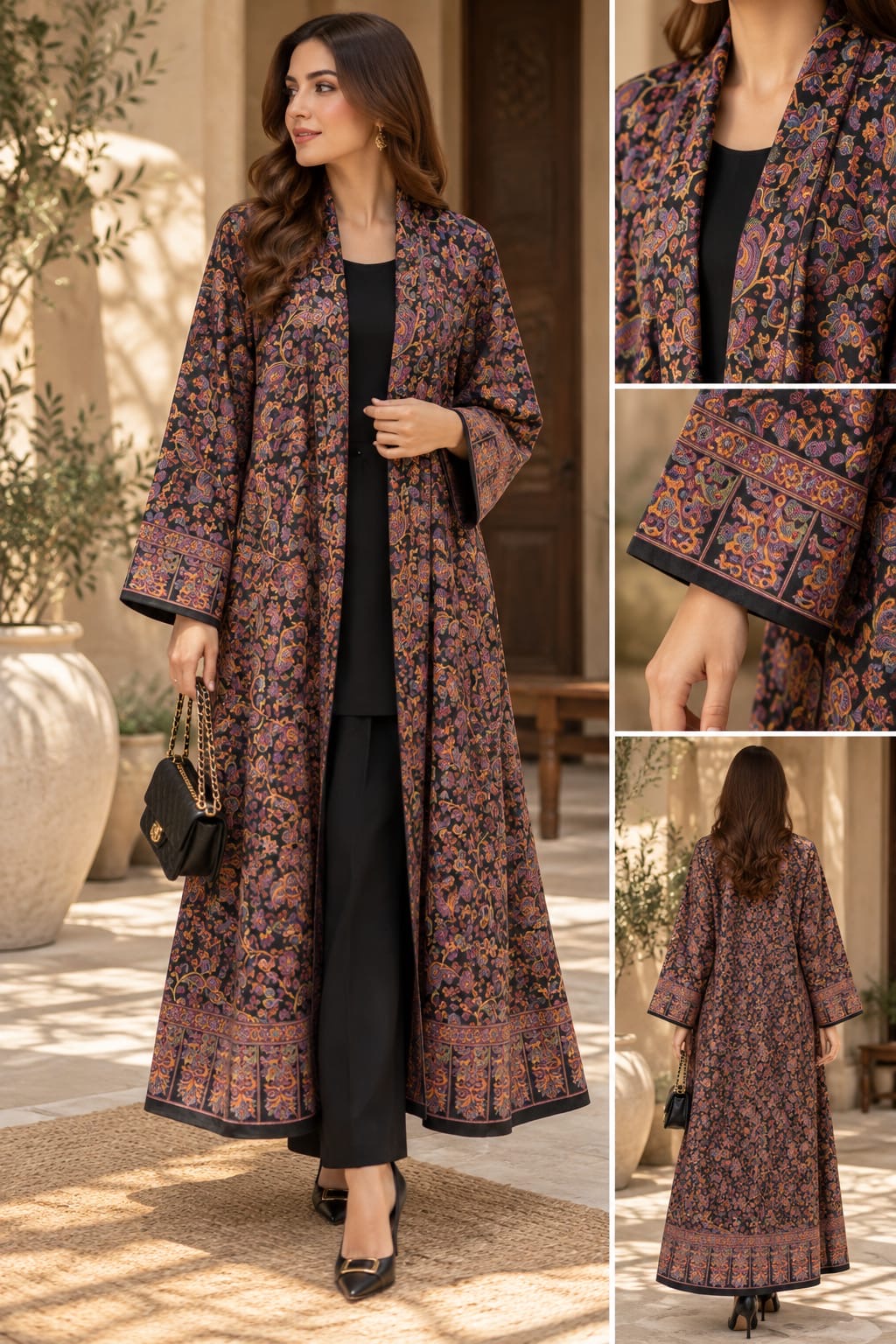 Warm Paisley Shrug
