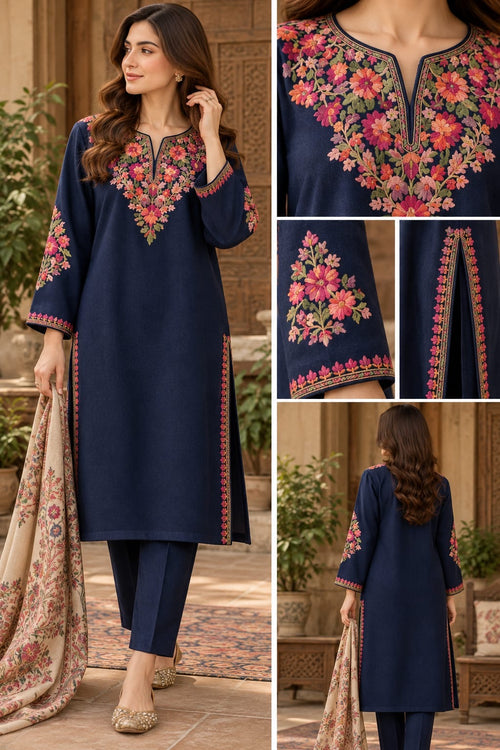Floral Embroidered kurta