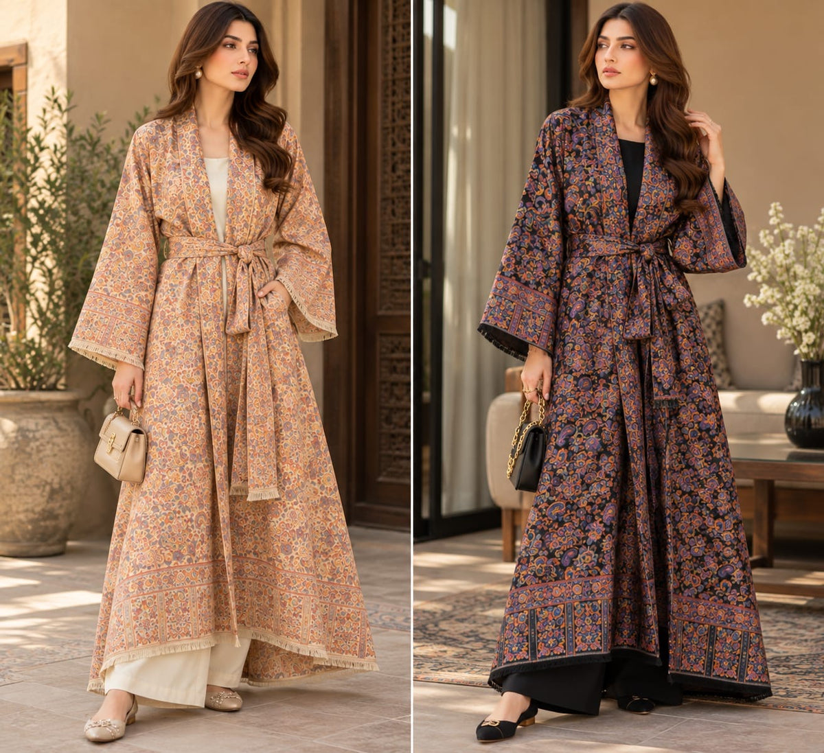 Warm Paisley Shrug