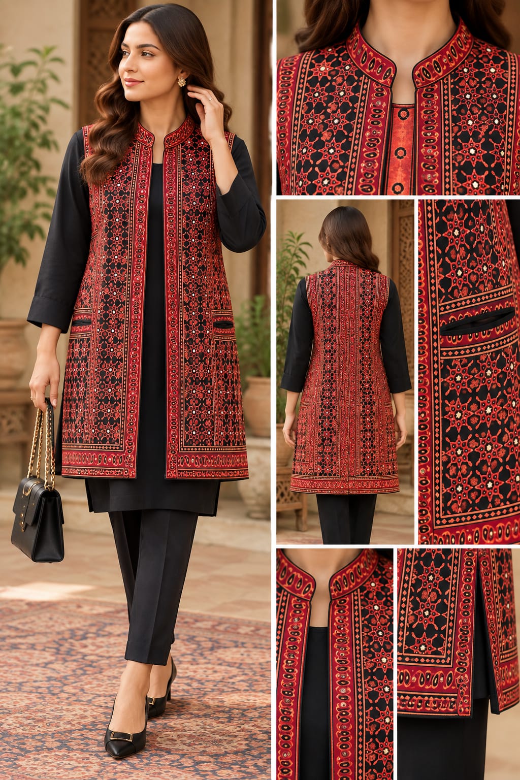 Ajrak Jacket